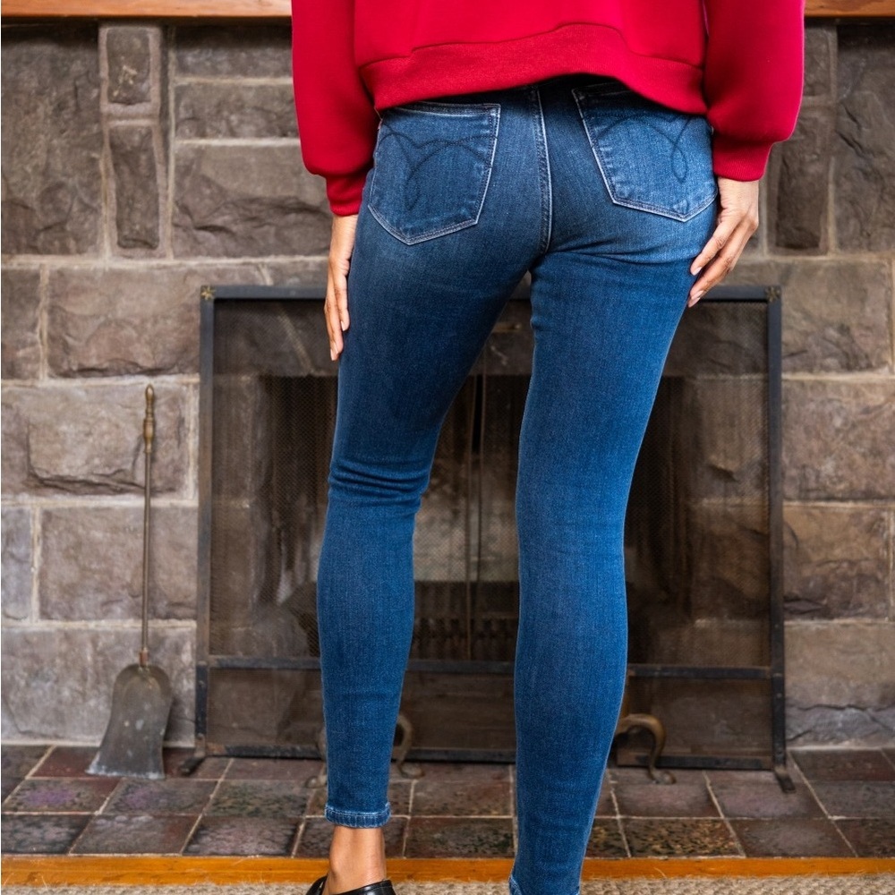 NEW Judy Blue Full Size Washed Thermal Skinny Jeans Plus Size - Picture 8 of 15